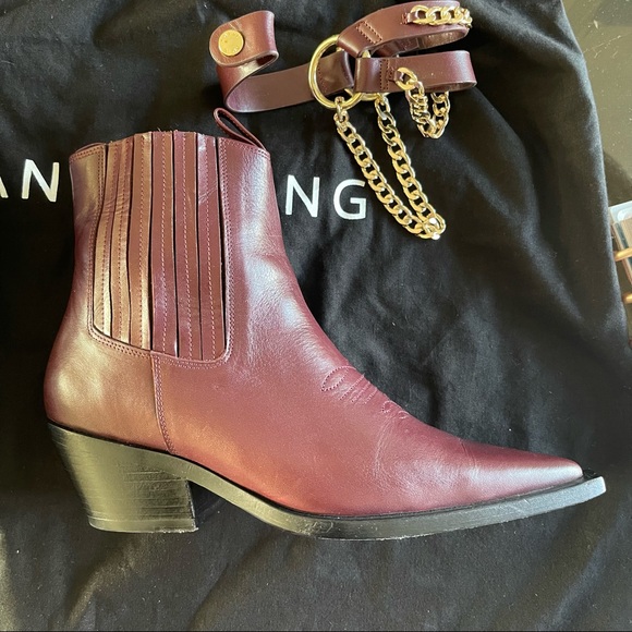 Anine Bing Harris Western cowboy booties - Picture 3 of 7